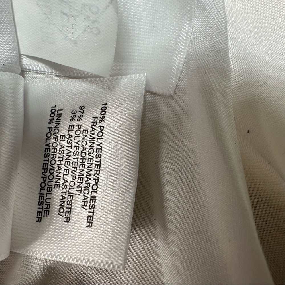NWT Kasper Blazer Women’s Size 10 Butterscotch Vanilla Ice Work Career Jacket - Picture 12 of 12
